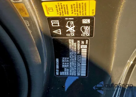 2023 BMW M8 z USA, uszkodzony, nr VIN WBSDZ0C06PCL62323